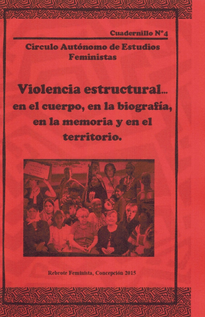 Cuadernillos del Círculo Autónomo de Estudios Feministas - Estudios Feministas
