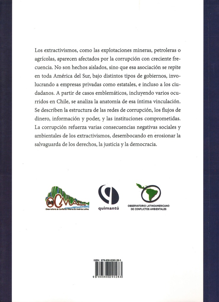Extractivismo y corrupción - Eduardo Gugynas