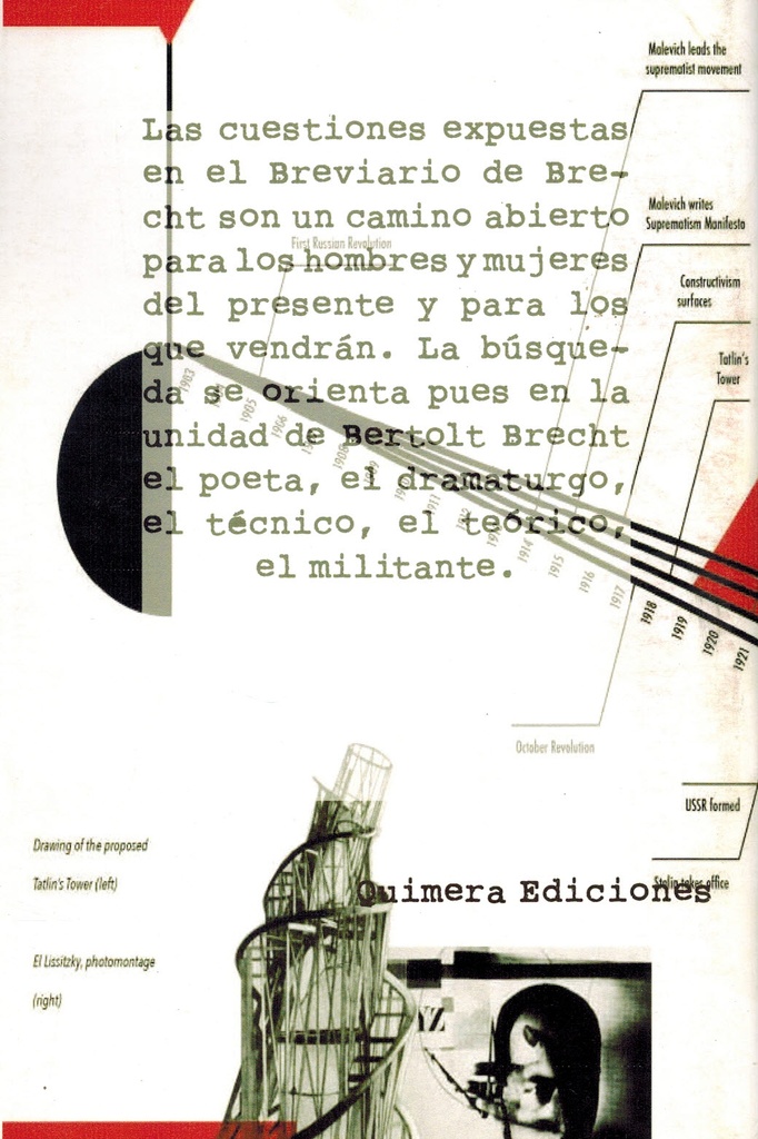 Breviario de la estética teatral - Bertolt Brecht