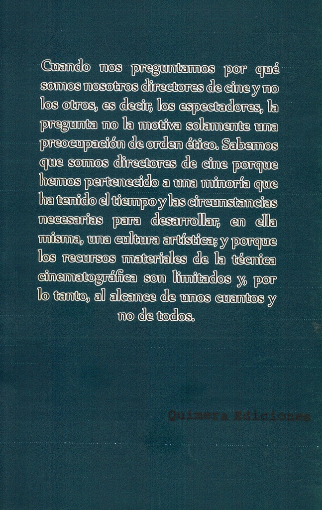 Por un cine imperfecto - Julio Garcia Espinosa