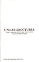 Un largo octubre: notas y apuntes sobre lo que abre y cierra octubre de 2019 en Chile - Círculo de Comunistas Esotéricos