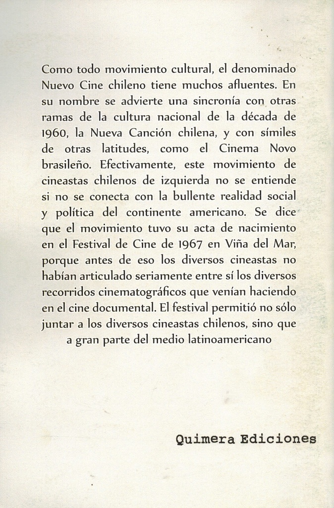 Venceremos: el cine durante la Unidad Popular - Marcelo Morales